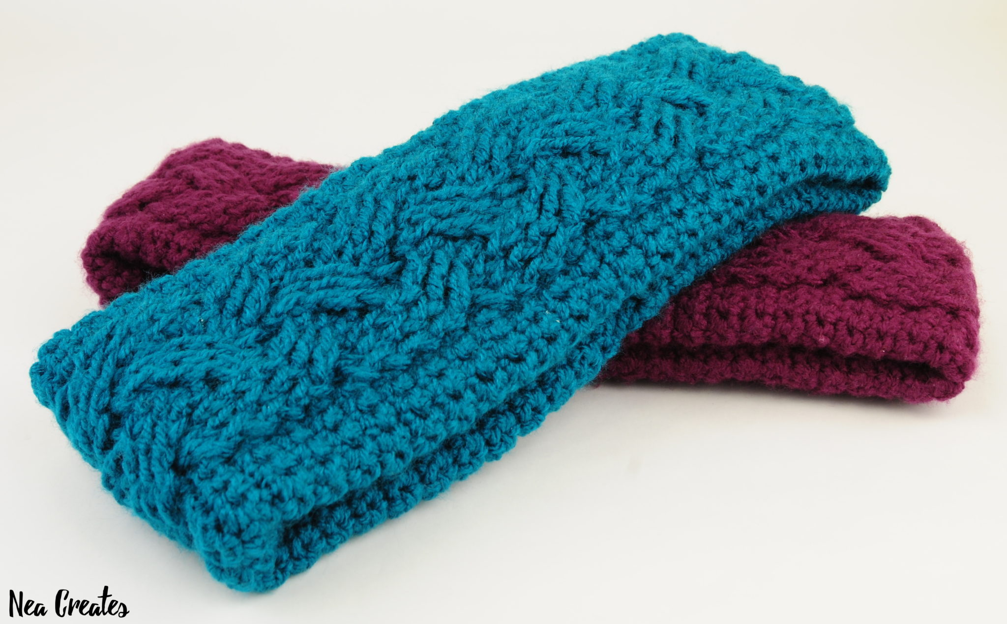 Cabled Headband: Free Crochet Pattern - Nea Creates