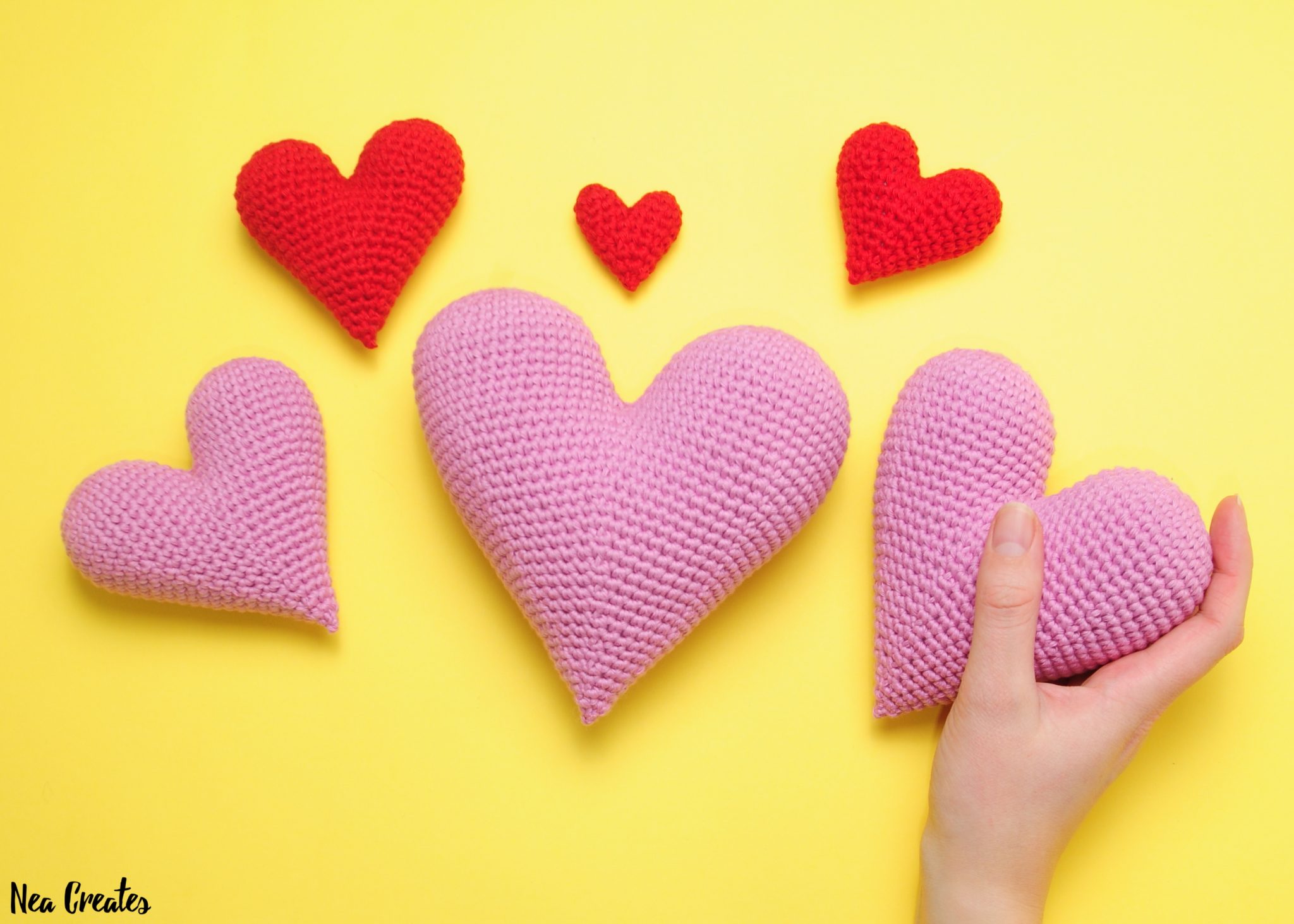 15 Crochet Heart Patterns to make this Valentine's Day