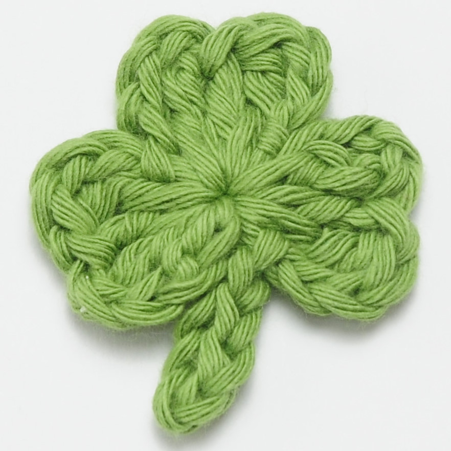 Shamrock Appliqué Free Crochet Pattern Nea Creates