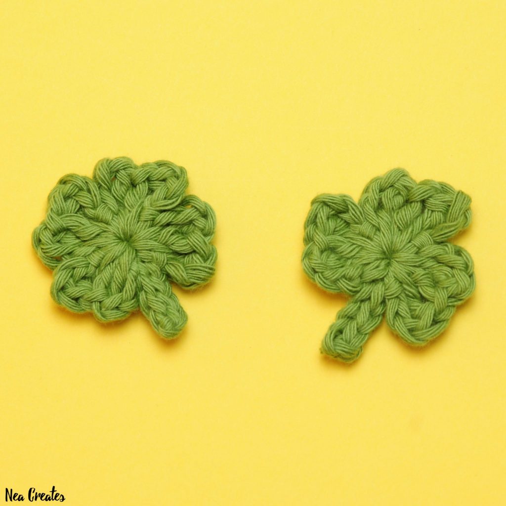 Four Leaf Clover Shamrock – Free Crochet Pattern from B.hooked