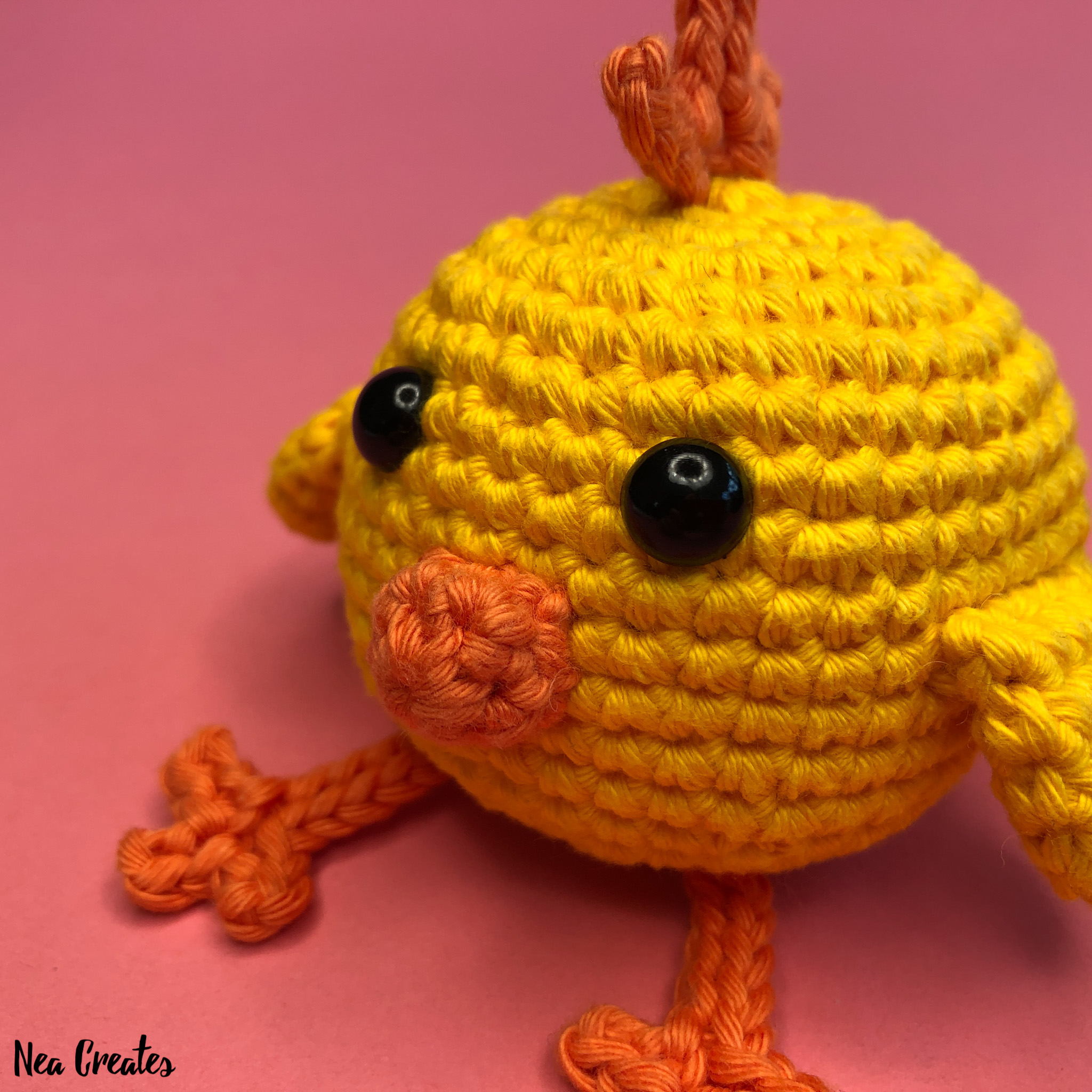 Charlie The Chick: Free Amigurumi Pattern - Nea Creates